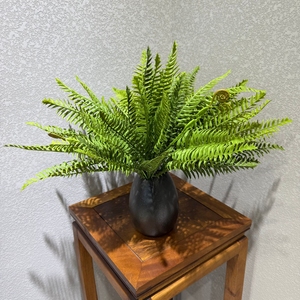 Petite plante artificielle à fleurs <span class=keywords><strong>vertes</strong></span> en plastique pour le <span class=keywords><strong>bureau</strong></span>, le salon, le balcon ou le <span class=keywords><strong>bureau</strong></span>-Facteur d'assurance élevé - Product Image 5