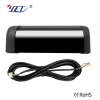 Détecteur de mouvement à micro-ondes 9-24V avec relais à code et pont de commutation, capteur radar pour portail et porte