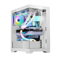 Boîtier d'ordinateur MATX personnalisé en usine, support GPU 310 mm, hauteur du refroidisseur CPU 165 mm, radiateur 240 mm, châssis de jeu pour les joueurs