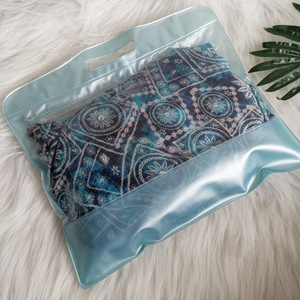 Waterproof PE Flat <b>Zipper</b> <b>Bag</b> for Swimwear Cost-Effective Recyclable Matte Handbag <b>Storage</b> Packaging Supermarket Exhibition - Product Image 5