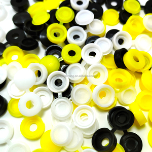 M4mm M5mm Capuchons <span class=keywords><strong>de</strong></span> couverture à vis à charnière en plastique Obturateur pliant Couvercles <span class=keywords><strong>de</strong></span> vis Capuchon Snap Washer Covers Flip Tops Capuchons à vis - Product Image 6