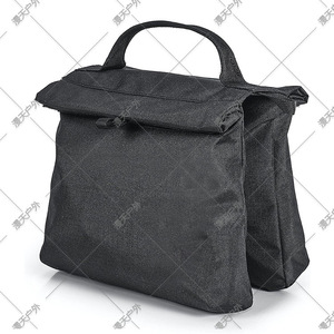 Sacs de sable d'équilibrage en tissu Oxford noir, accessoires de tente de camping, sac de support coupe-vent - Product Image 5