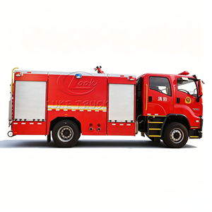 Indonesia Market Isuzu GIGA 4x2 8000L Fire Tender <b>Compact</b> Size Fire Fighting Truck for Rural Village Rescue - Product Image 1