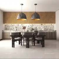 Carreaux de sol en céramique modernes de 800x800 mm, épaisseur 10 mm, pour murs intérieurs de salle de bain et de villa, design antibactérien en brique réfractaire