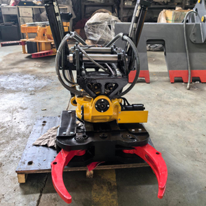 Ventes d'usine <span class=keywords><strong>POWO</strong></span> : Rotor hydraulique professionnel avec moteur pour chargeuses-pelleteuses et excavatrices de 5 à 8 tonnes, certifié CE - Product Image 6