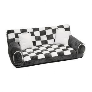 Classic Modern Fashion Plaid Orthopedic <b>Sofa</b> Cushion All Seasons Universal Soft <b>Support</b> Polyester Material M/L/XL Portable - Product Image 2