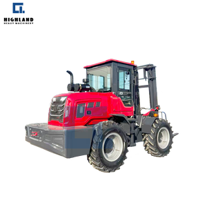 <span class=keywords><strong>Forklift</strong></span> Diesel Murah 3.5 Ton 5 Ton 8 Ton 4wd 4x4 Warna Abu-abu, Suku Cadang Hidrolik, <span class=keywords><strong>Forklift</strong></span> Artikulasi Segala Medan Kasar untuk Dijual - Product Image 4
