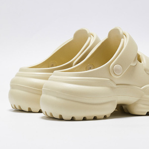 Mode femmes Muller chaussures avec talon bricolage sabots pour femme en plein air et salle de bain sandales en peluche chaussures d'infirmière - Product Image 2