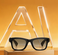 Lunettes intelligentes E09 AI avec caméra HD 8MP, photo, vidéo, traduction simultanée en temps réel, enregistrement de réunions et conférences IA, lunettes connectées
