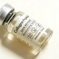 Étiquettes en vinyle professionnelles personnalisées imprimées lavables 3ml 5ml 10ml pour produits chimiques de recherche, laboratoire, industrie