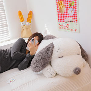 OEM/ODM toptancı özel hayvan yavru oyuncaklar uzun kulak yalan köpek dev peluş yastık özel oyuncaklar ofis ev stres giderici için - Product Image 2