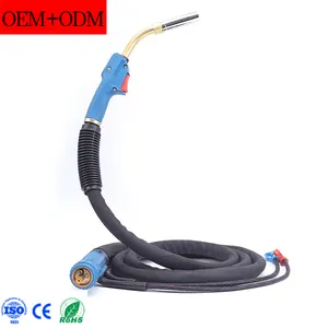 Torche de soudage <span class=keywords><strong>Kemppi</strong></span> PMT 42W Torche MIG refroidie à l'eau 3Mtr avec connecteur Euro - Product Image 1