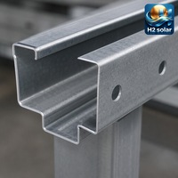 Sistema de Montaje para Paneles Solares H2 Solar Precision, Acero Galvanizado, Formado con Precisión, Calidad ISO 9001