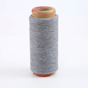 Sợi len cotton polyester cao cấp Ne18s/1, 70% cotton, 30% sợi tái chế, họa tiết thô, dùng để đan, sợi pha trộn - Product Image 4