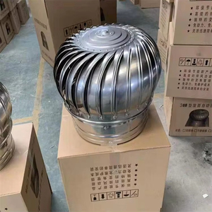 Easy Retrofit Natural Ventilation Upgrades for <strong>Old</strong> Industrial Building Roofs Roof Turbine Ventilator - Product Image 6