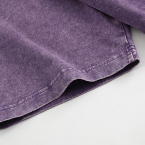 Para EE. UU. Hecho al por mayor 100% algodón Camiseta de verano Tallas grandes Logotipo de impresión digital personalizado Liso Unisex Oversize para hombres 230gsm - Product Image 4