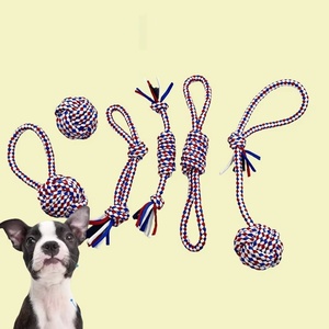 Juguetes para Masticar para Perros Zoyi Pet Fun, Juego de Cuerdas de Algodón Anudadas, Ecológicos, Duraderos e Interactivos para Perros Pequeños y <span class=keywords><strong>Gatos</strong></span>, Uso Diario - Product Image 1