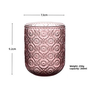 Calici <span class=keywords><strong>in</strong></span> <span class=keywords><strong>Vetro</strong></span> Colorato Blu Pressato per Feste, Matrimoni, Compleanni e Casa - Vendita all'Ingrosso - Product Image 1