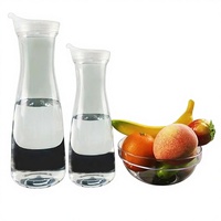 Pichet en plastique PC grande capacité pour eau froide et chaude, lait, jus, théière avec couvercle et poignée – Vente en gros