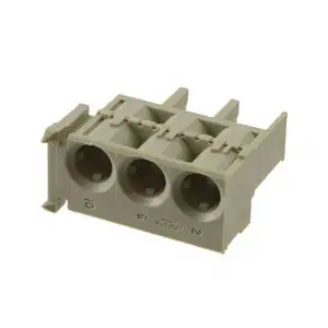 CONNECTOR RCPT HSG HARD METRIC 3P GRY 100752-1
