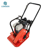 Compacteur de sol vibrant autoporté Mikasa Style MS90, plaque en fonte de 90 kg, moteur à essence, moment de charge élevé, pour la construction