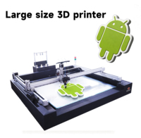 Impresora 3D Industrial Zhencai FDM para la Creación de Letreros, Software de Generación de Fuentes Automática de 4 Colores, Control Remoto para Letreros LED Luminosos