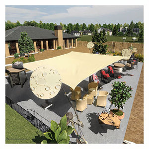Piscine Cour <span class=keywords><strong>D</strong></span>ôme Piscine Ombre Auvent Durable Poly Pare-Soleil Voile Tissu <span class=keywords><strong>Pergola</strong></span> Piscine Hors Sol Parasol - Product Image 3