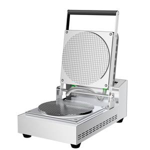 Machine professionnelle à gaufres belges pour la vente de street food, machine à gaufres pour cornets de crème glacée, 220V - Product Image 1