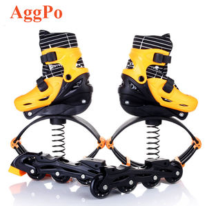 <span class=keywords><strong>Patins</strong></span> <span class=keywords><strong>à</strong></span> <span class=keywords><strong>roulettes</strong></span> d'intérieur/extérieur, chaussures de saut rebondissantes pour enfants, bande antidérapante et doublure amovible - Product Image 1