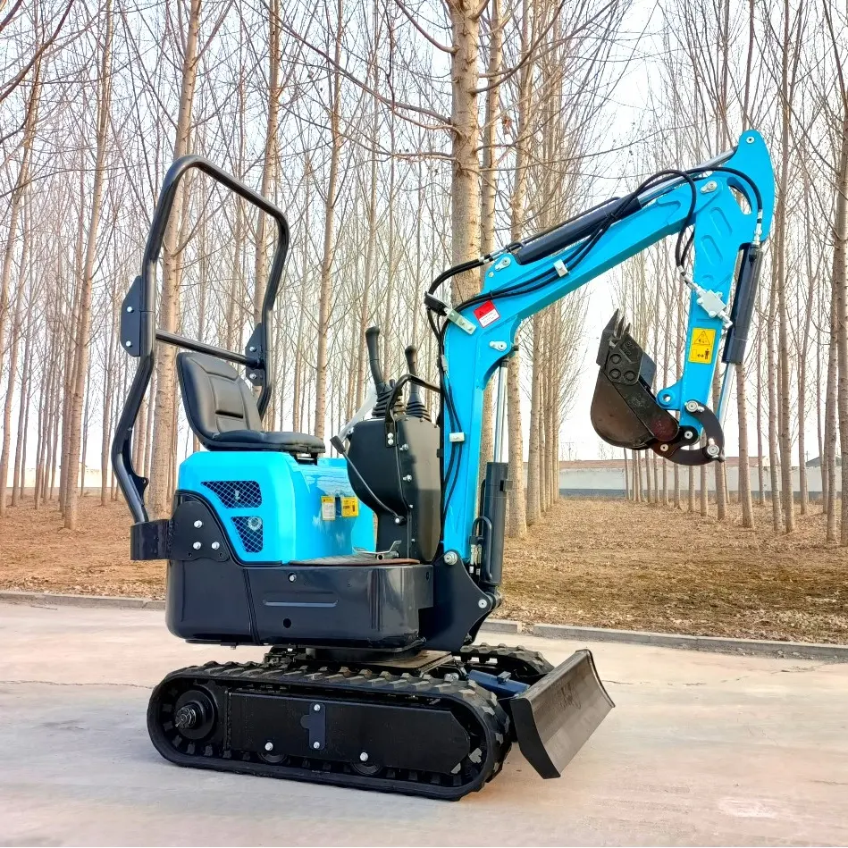 Chinese Nieuwe Mini Crawler Digger Graafmachine Machine Minibagger Farm Ce Euro5 Epa Motor 1 2 2.5 3.5 Ton Minigraafmachine