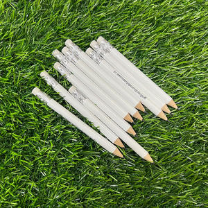 144 Pensil Golf <span class=keywords><strong>Mini</strong></span> Pendek Hijau Bentuk Heksagonal Bulat # 2 Pensil 3.5" Cetak Kustom HB 10cm - Product Image 4