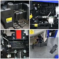Livraison gratuite Tracteur agricole diesel 4x4 Epa 50hp 80hp 100hp 120hp 180hp Kirghizistan Ce Tracteur agricole 4 roues