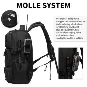 <b>Tactical</b> <b>Backpack</b> Waterproof <b>Backpack</b> with Multiple Pockets and <b>Tactical</b> Gear for the Outdoors Black 25L - Product Image 6
