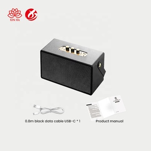 Haut-parleur Karaoké Portable Rétro en Bois Sans Fil 2026 avec Lecteur Audio Carte TF pour Home Cinéma, Batterie 1800mAh, Bluetooth V5.3, Haute Puissance - Product Image 6