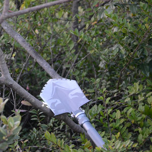 Pala di sopravvivenza con coltello <span class=keywords><strong>cacciavite</strong></span> <span class=keywords><strong>bussola</strong></span> <span class=keywords><strong>a</strong></span> mano in acciaio al carbonio strumento di scavo da giardino in acciaio inox personalizzabile - Product Image 2