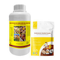 Solution Orale Multivitaminée Liquide Premium en Gros, Vitamines Efficaces, Additif Alimentaire, Stimulateur de Croissance pour Volailles et Bétail d'Élevage