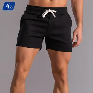 YLS 2023 sıcak satış pamuk ter şort erkekler için toptan egzersiz kıyafeti özel Logo Joggers