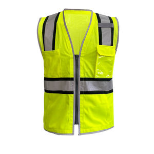 <span class=keywords><strong>Chaleco</strong></span> de seguridad <span class=keywords><strong>para</strong></span> electricistas reflectantes industriales de negocios Ropa DE TRABAJO multifunción - Product Image 2