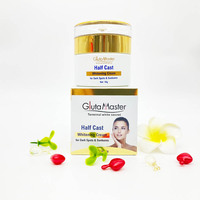 Crème blanchissante à moitié naturelle avec logo OEM pour l'élimination des taches brunes anti-âge crème de beauté hydratante en profondeur pour le visage