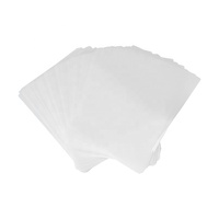 Feuille de plastique PET transparente et brillante en A3 75mic