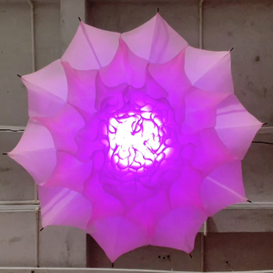 Trong nhà hoa điện lớn mở và đóng ánh sáng tự động động cơ nâng hoa đèn chùm điện - Product Image 4