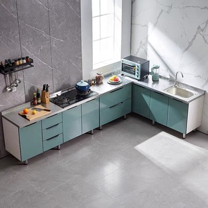 Ensemble <span class=keywords><strong>de</strong></span> meubles <span class=keywords><strong>de</strong></span> <span class=keywords><strong>comptoir</strong></span> <span class=keywords><strong>de</strong></span> cuisine pour maison et <span class=keywords><strong>famille</strong></span>, robinet d'évier, armoires <span class=keywords><strong>de</strong></span> cuisine <span class=keywords><strong>de</strong></span> style simple - Product Image 6
