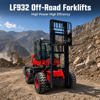 Yeni Gelen Yüksek Verimli Arazi Forklifti 3 Ton Kapasiteli Hızlı Değiştirilebilir Ataşmanlı Forklift