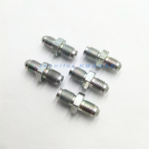 Adaptador de acero inoxidable 3AN macho, 10mm x 1, adaptador recto a-3 extremos de manguera - Product Image 2