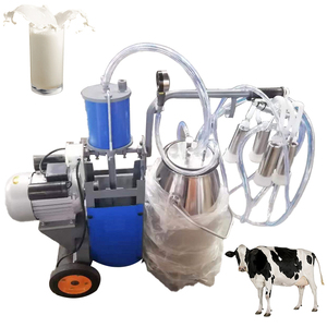 เครื่องรีดนมแพะแบบคลัสเตอร์ เครื่องรีดนมวัวแบบสุญญากาศ เครื่องรีดนมวัว - Product Image 6