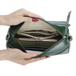 AndoBag Fashion Vintage Genuine Leather Shoulder <b>Crossbody</b> <b>Bags</b> for Women <b>Large</b> Capacity Handbag 3213 - Product Image 4