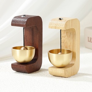 Carillon de porte magnétique en bois de noyer, motif Dopamine, aimant de réfrigérateur, <span class=keywords><strong>petit</strong></span> cadeau, décoration de salon - Product Image 3