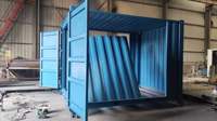 Bureau conteneur pliable moderne et respirant de 10 pieds, personnalisable, à vendre en Chine