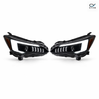 Ensemble de phares LED avant pour Subaru XV 2012-2021, projecteur 55W, DRL dynamique, clignotant séquentiel