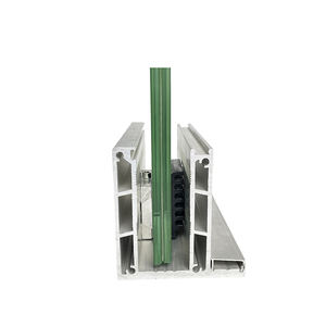 Profils <span class=keywords><strong>en</strong></span> aluminium OEM d'usine pour systèmes de garde-corps <span class=keywords><strong>en</strong></span> <span class=keywords><strong>verre</strong></span> sans cadre, balustrades, rampes, garde-corps de balcon - Product Image 4